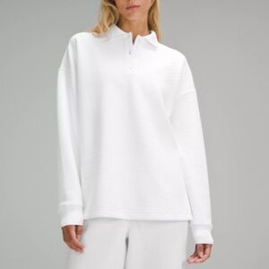 Lululemon Textured Long-Sleeve Polo Shirt